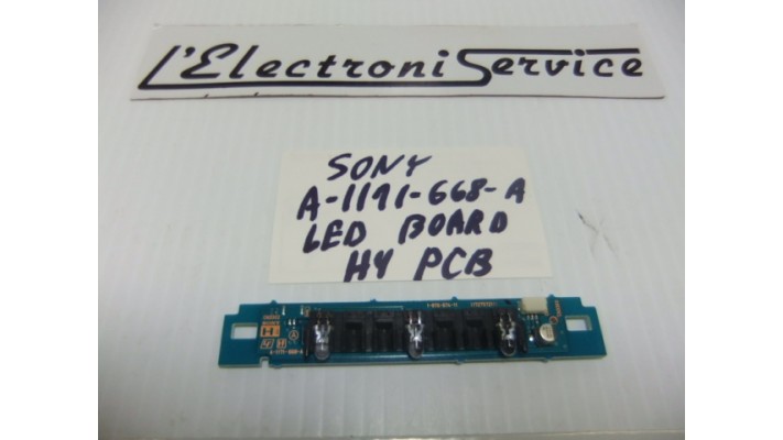 Sony  A-1171-668-A  H4 led board .